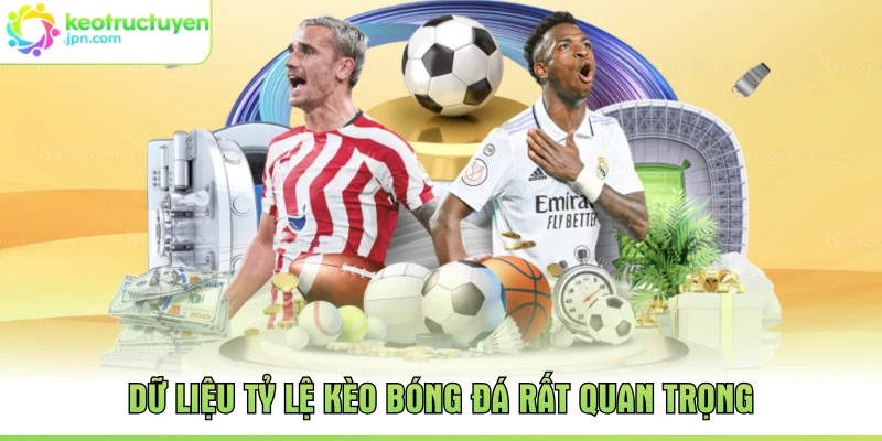 Dữ liệu tỷ lệ kèo bóng đá rất quan trọng